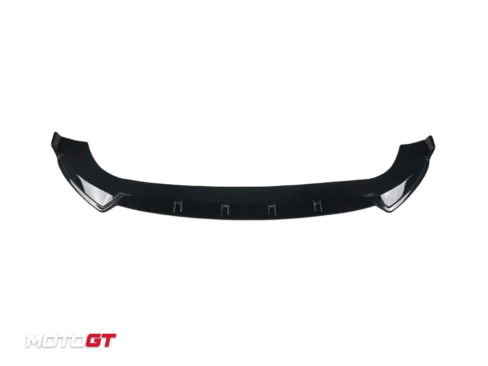 GLE CLASS BLACK FRONT BUMPER SPLITTER